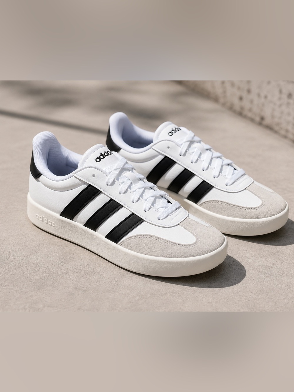 Adidas Women Barreda White Black New 10 & 11